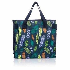 Thirty One Bleacher Blanket & Thermal Tote in Falling Feathers